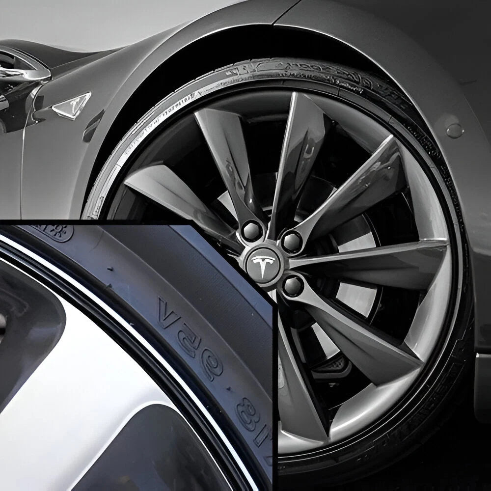 Wheel Rim Protector Peel-And-Stick Trim-To-Fit