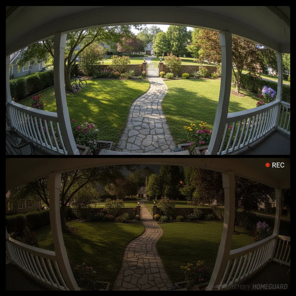 Wi-Fi IP Camera 1080p 120Β° Wide-Angle Infrared Night Vision