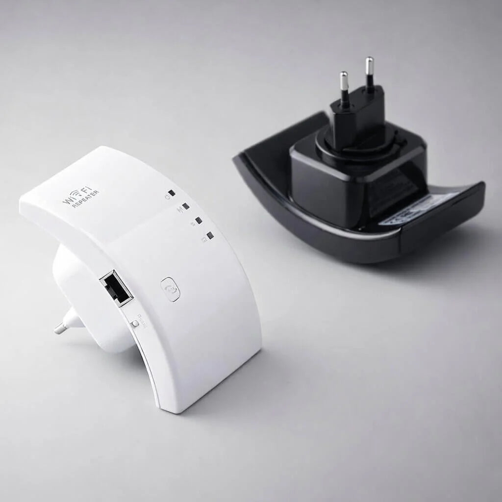 Wi-Fi Range Extender Plug-and-Play Up to 300 Mbps