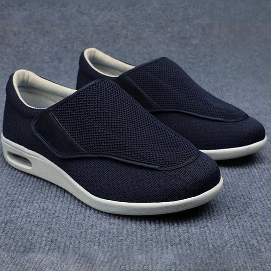 Wide Fit Shoes Stretchy Breathable Mesh Cushioned Insole