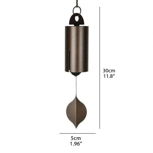 Wind Bell Steel Dual Resonance Ash Wood Clapper