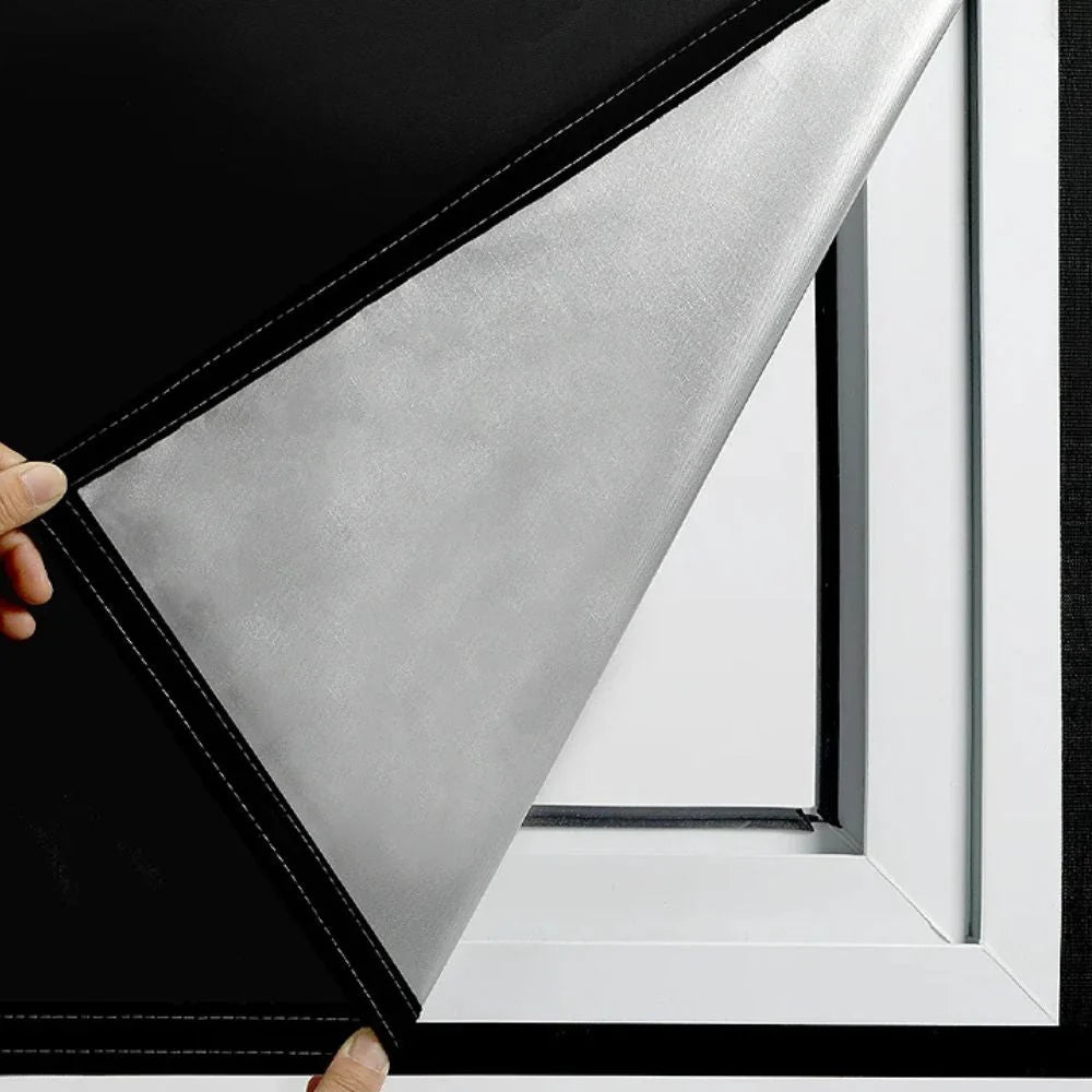 Window Film Blackout Heat-Reducing Static Cling Reusable
