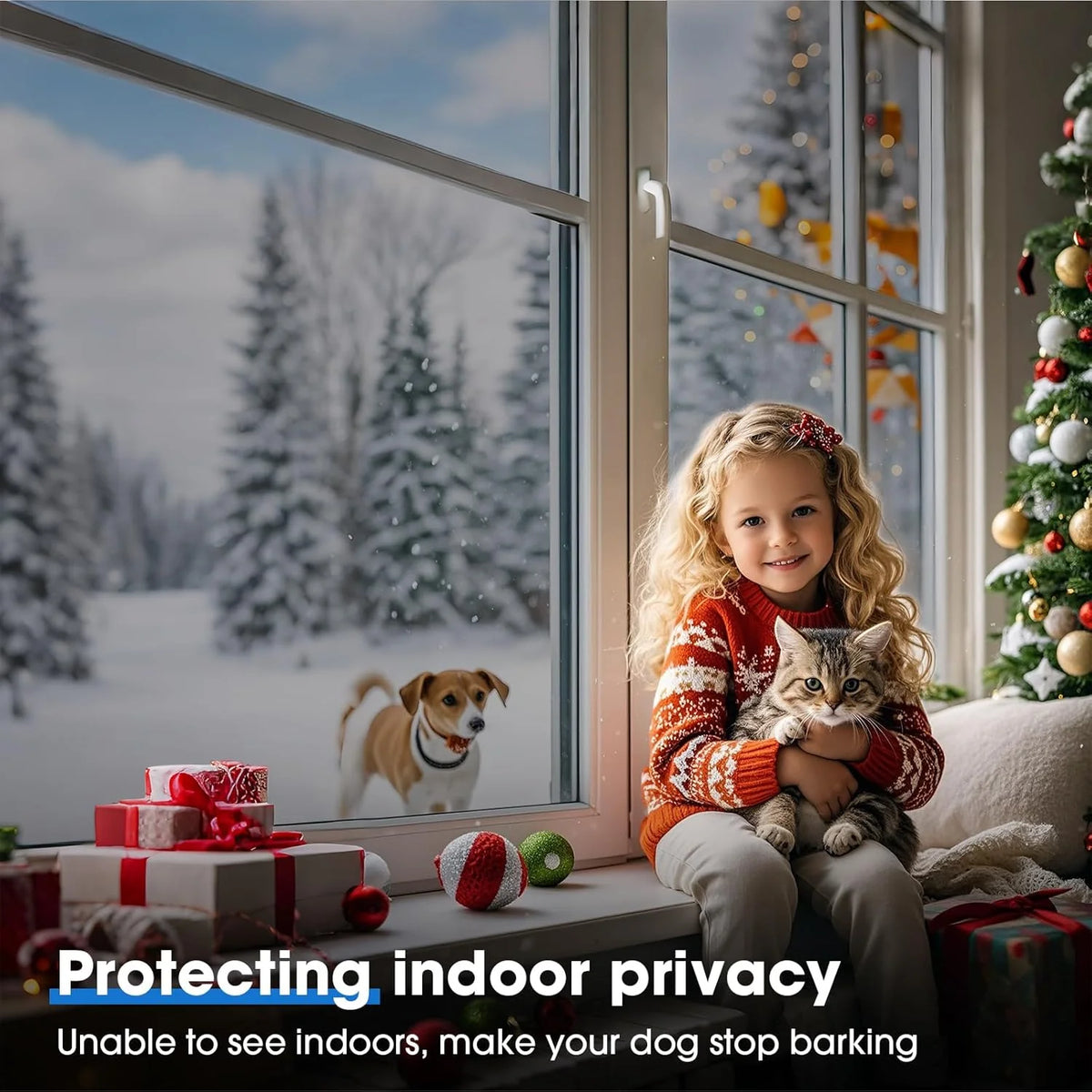 Window Privacy Film Daytime One-Way Self-Adhesive & Reusable