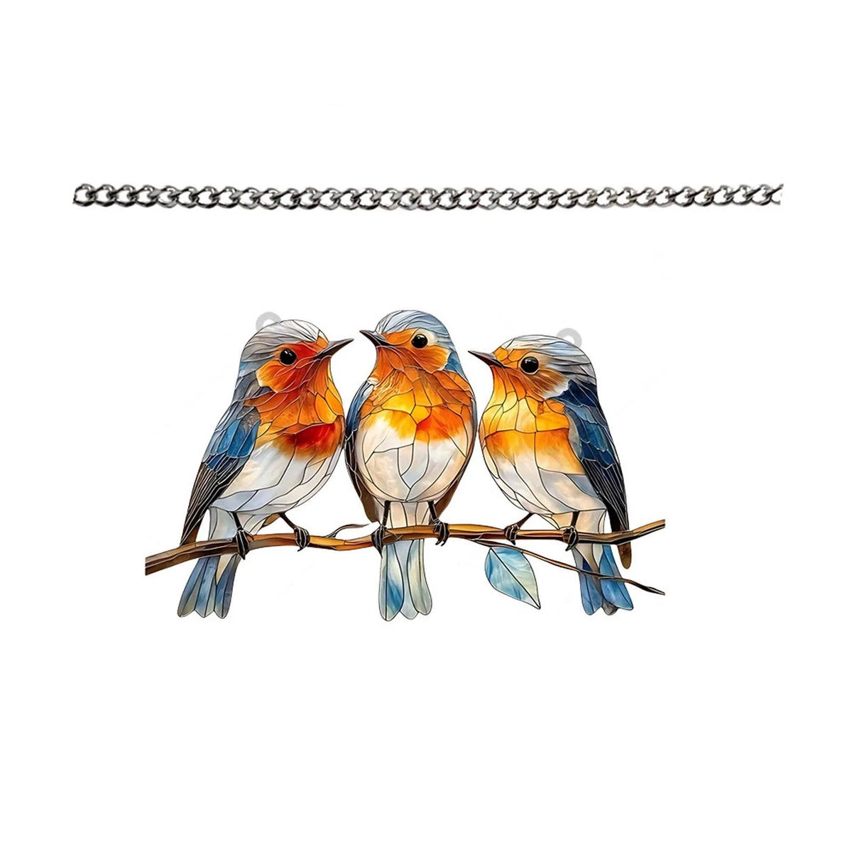 Window Suncatcher Acrylic Panel Colorful Light Projection