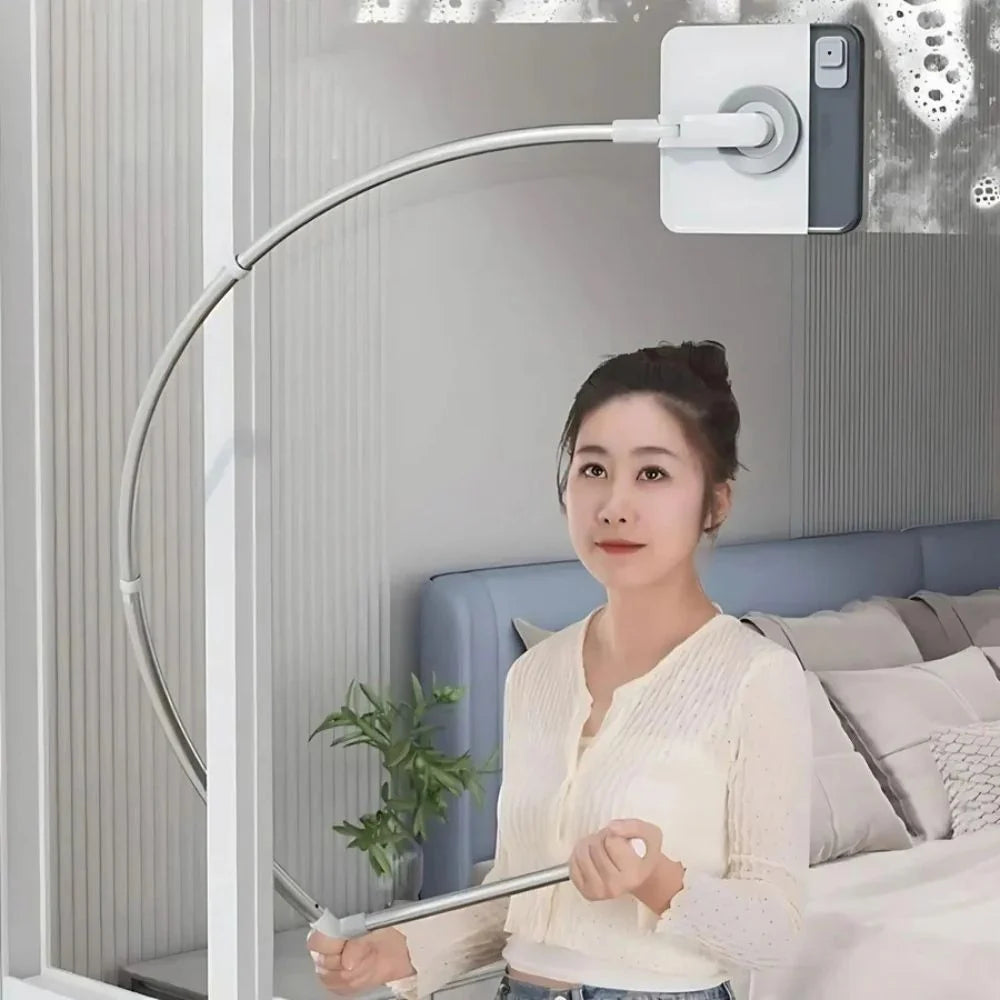 Window Wiper & Squeegee Bendable Long Arm
