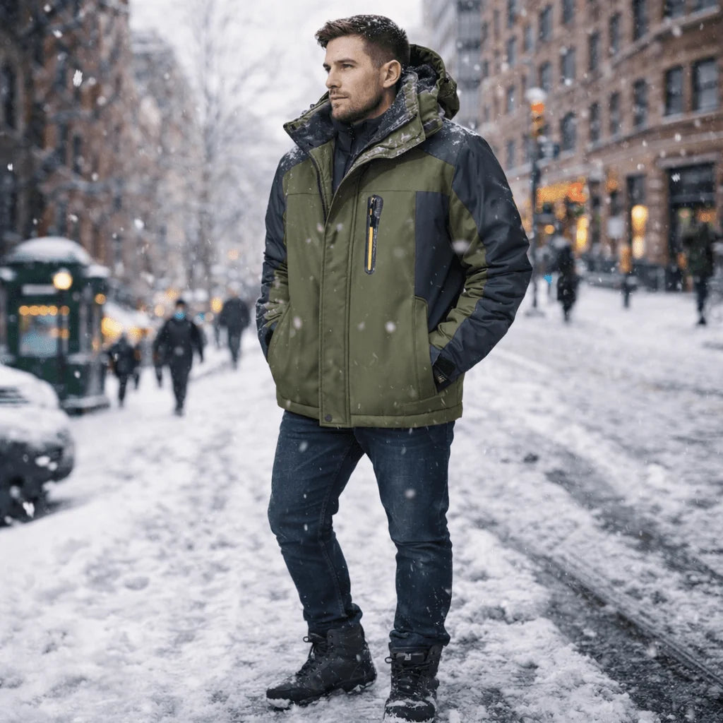 Winter Jacket Waterproof Windproof Breathable