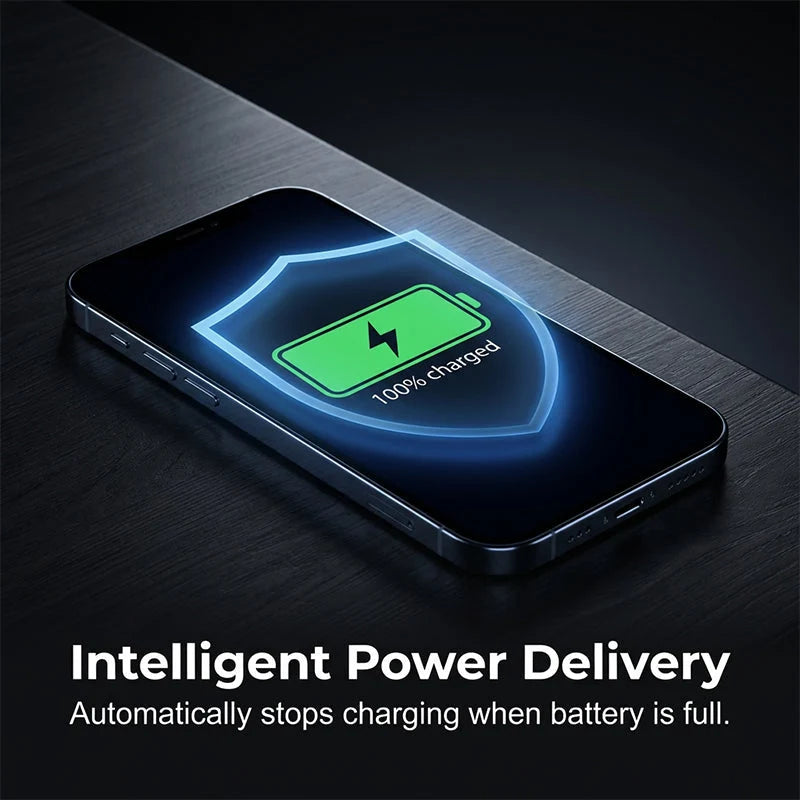 Wireless Charger Under-Desk Invisible Mount Through Wood & Stone