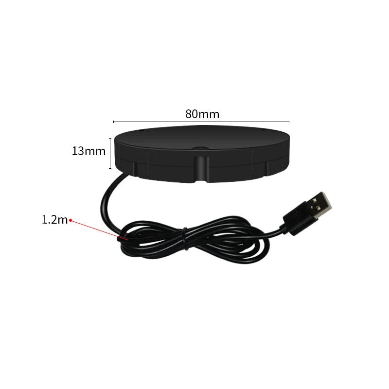 Wireless Charger Under-Desk Invisible Mount Through Wood & Stone