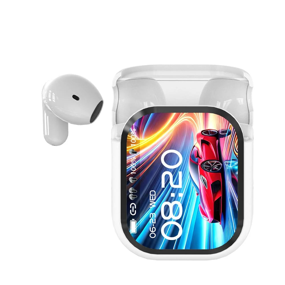 Wireless Earbuds Bluetooth 5.4 LED Charging Case Water-Resistant
