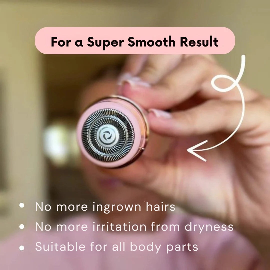 Women's Intimate Shaver USB-C Rechargeable 2-in-1 Head