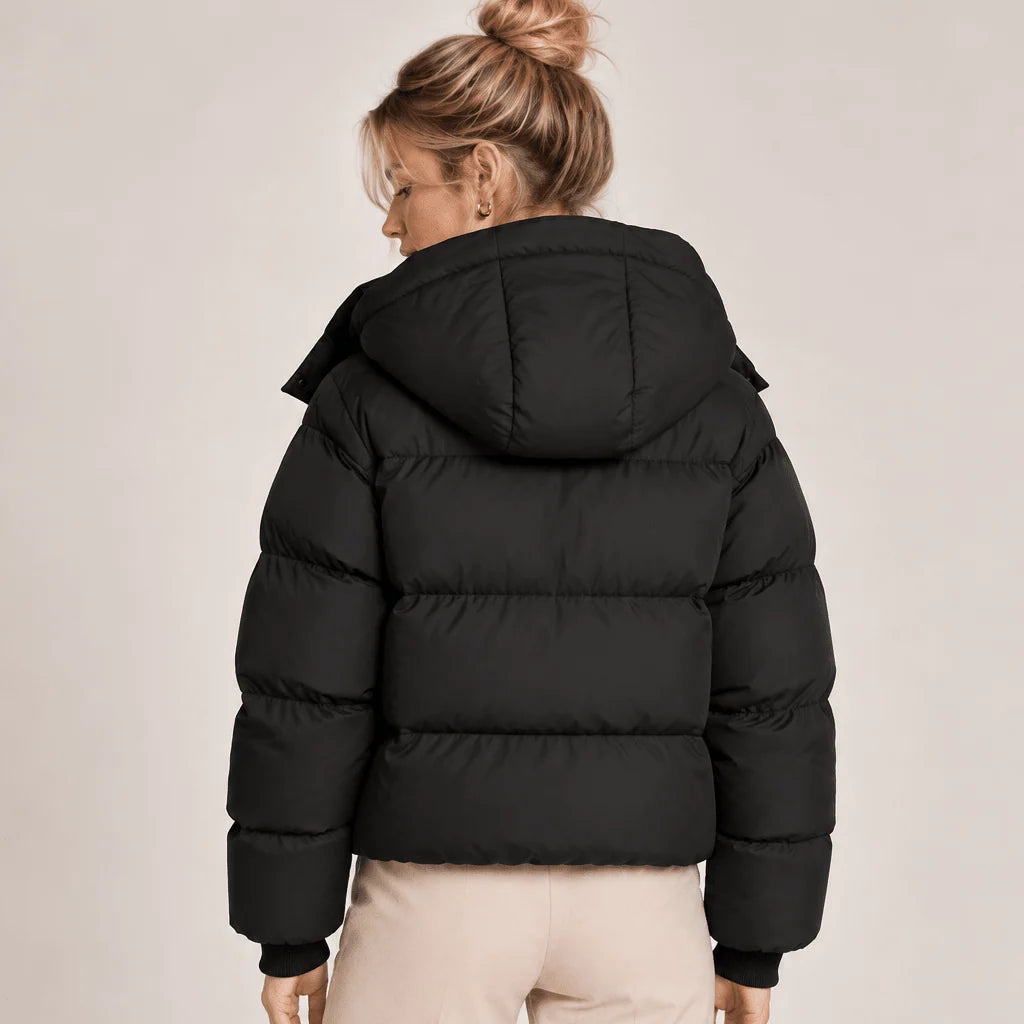 Women's Puffer Jacket Quilted Oversized Hooded
