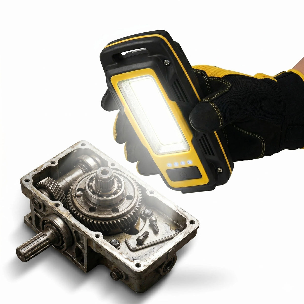 Work Light 1000 Lumens Magnetic Base & Rotating Hook