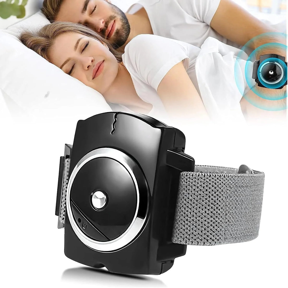 Wristband Automatic Snore Detection & Pulse Stimulation