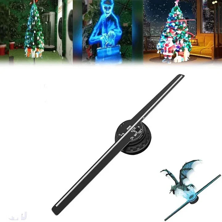 3D Hologram Projector Daylight-Visible Floating Display & Multi-Unit Sync