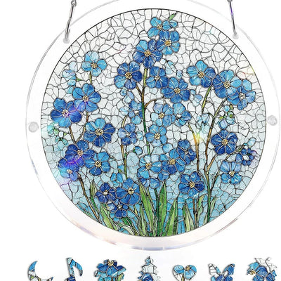 Acrylic Sun Catcher Shatterproof & UV-Resistant Stained Glass Look