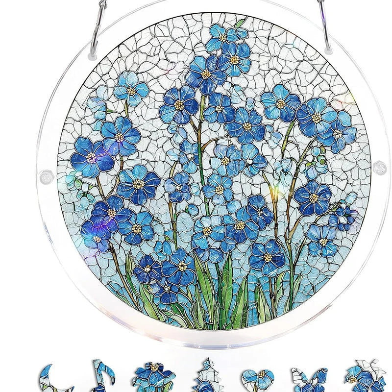 Acrylic Sun Catcher Shatterproof & UV-Resistant Stained Glass Look