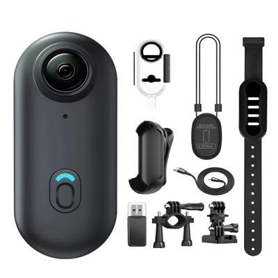 Action Camera 4K Waterproof Magnetic 360° Mount