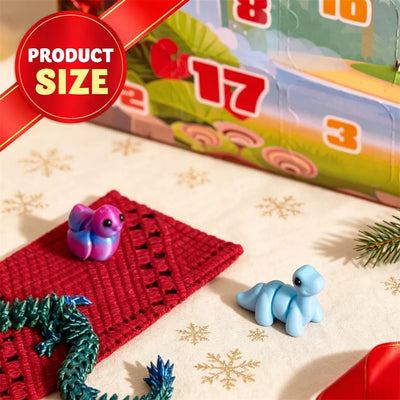 Advent Calendar 24 Collectible 3D Printed Toys