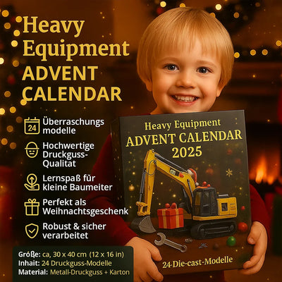 Advent Calendar 24 Die-Cast Construction Vehicles