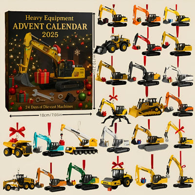 Advent Calendar 24 Die-Cast Construction Vehicles