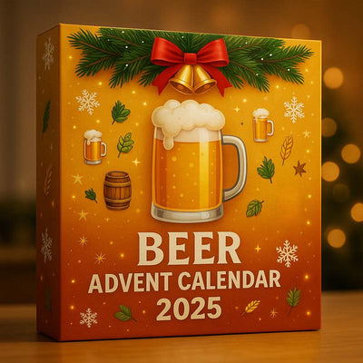 Advent Calendar 24 Miniature Whisky or Beer Bottles