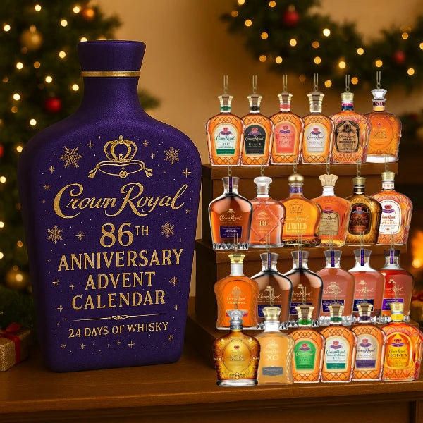 Advent Calendar 24-Piece Mini Bottle Display Set