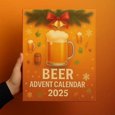Advent Calendar 24 Resin Beer Bottle Ornaments