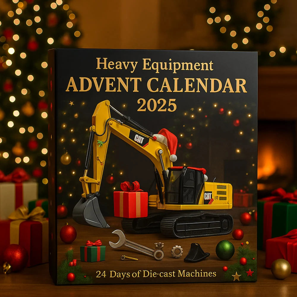 Advent Calendar Die-Cast Construction Vehicles Set of 24