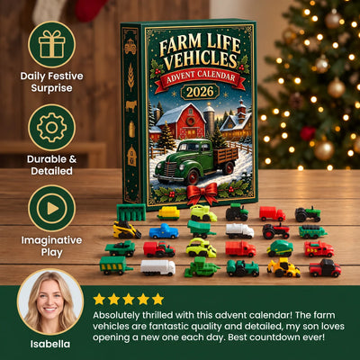 Advent Calendar Farm Vehicles 24 Daily Surprises