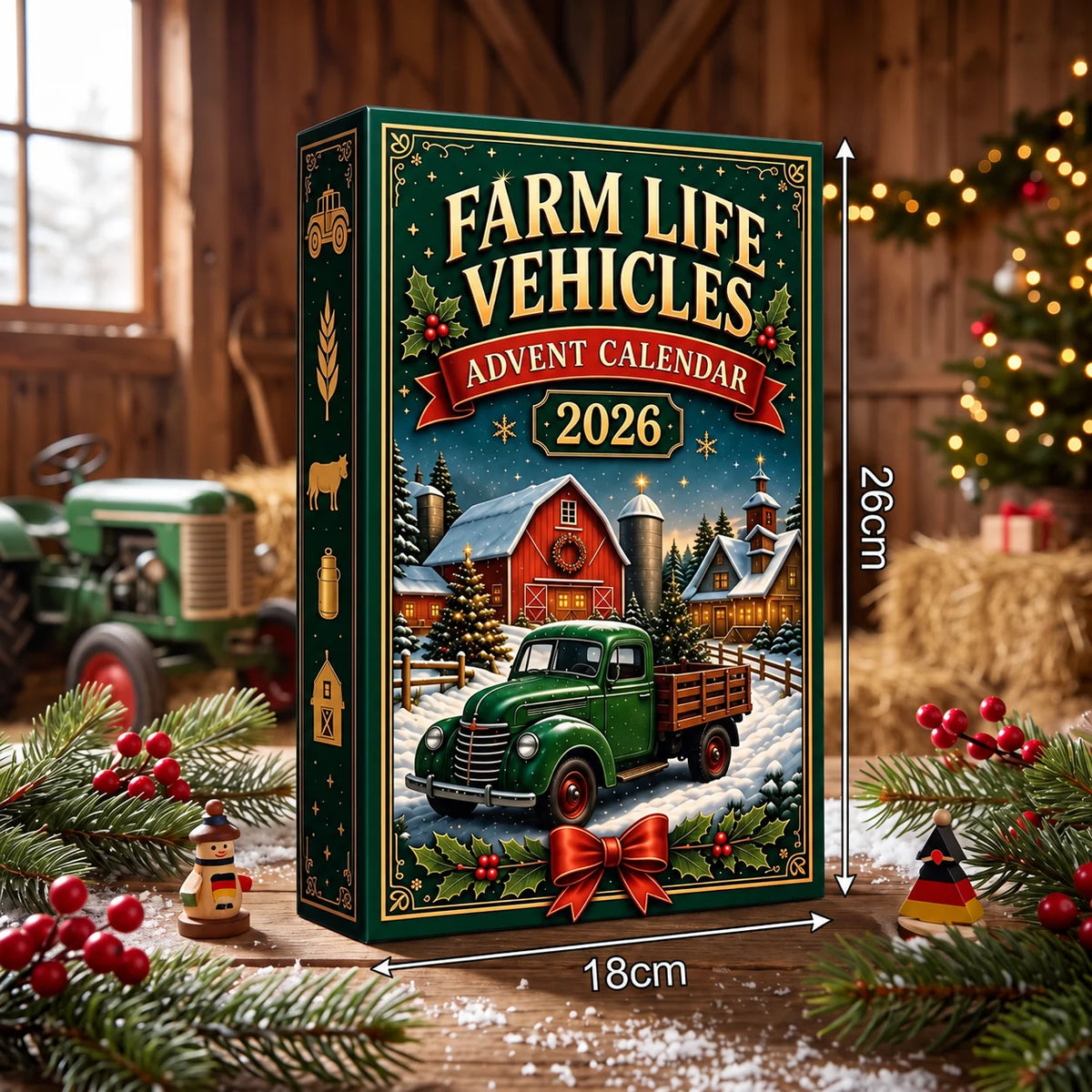 Advent Calendar Farm Vehicles 24 Daily Surprises