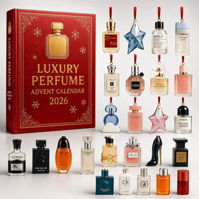 Advent Calendar Perfume Bottle Ornaments Set of 24