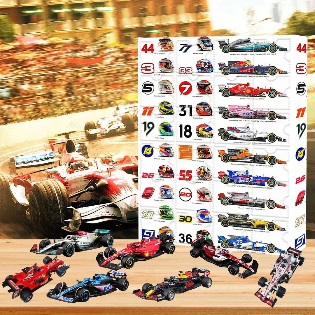 Advent Calendar Race-Themed 24-Day Collector Edition