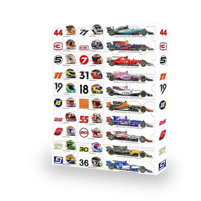 Advent Calendar Race-Themed 24-Day Collector Edition