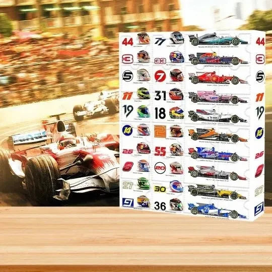 Advent Calendar Race-Themed 24-Day Collector Edition