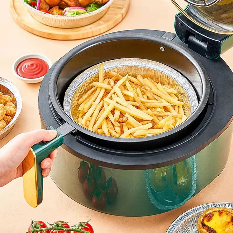 Air Fryer Foil Inserts High Edge Heat-Resistant 50 Pack