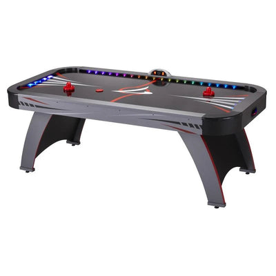 Air Hockey Table LED Light-Up Ultra-Fast Motorized
