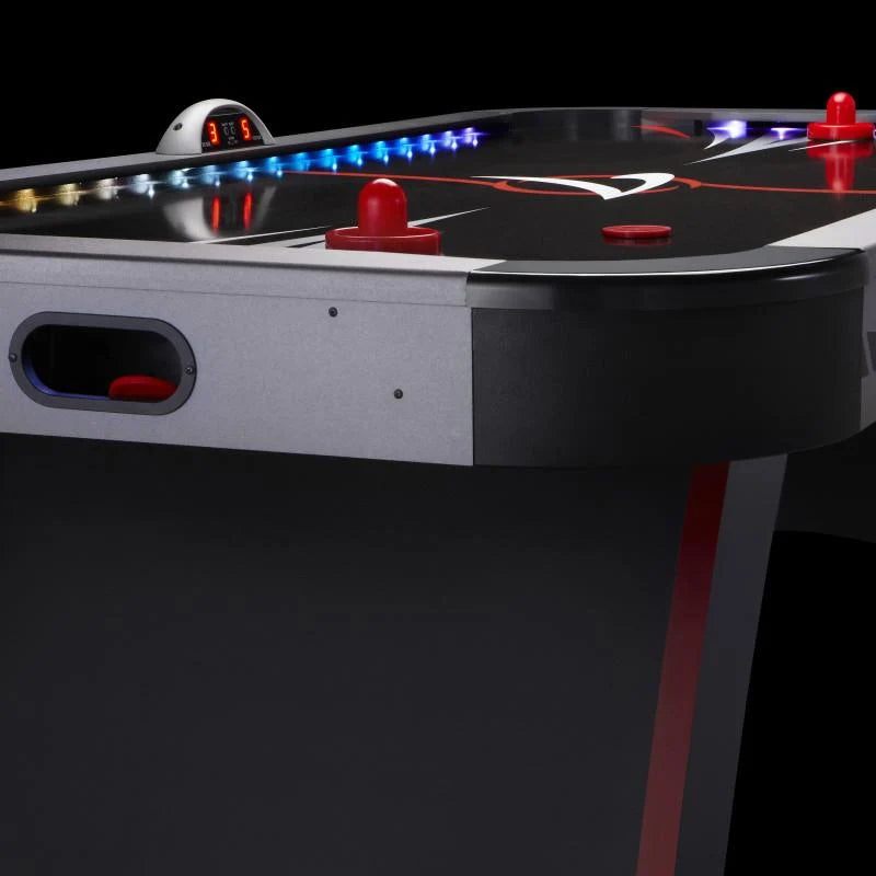 Air Hockey Table LED Light-Up Ultra-Fast Motorized