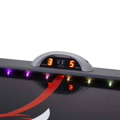 Air Hockey Table LED Light-Up Ultra-Fast Motorized