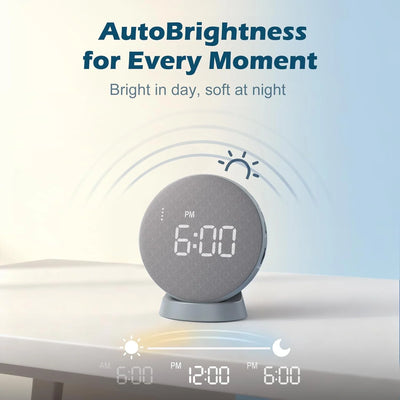 Alarm Clock Vibrating Disc 110 dB Cordless Rechargeable