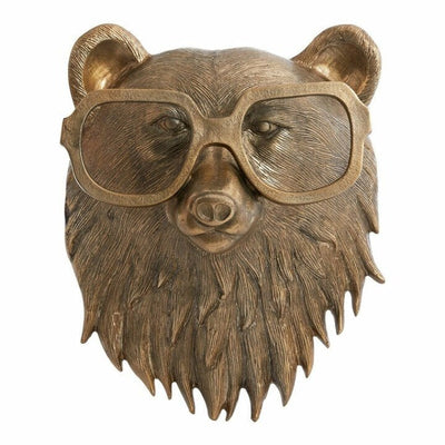 Animal Head Wall Decor Hand-Painted UV-Resistant Resin