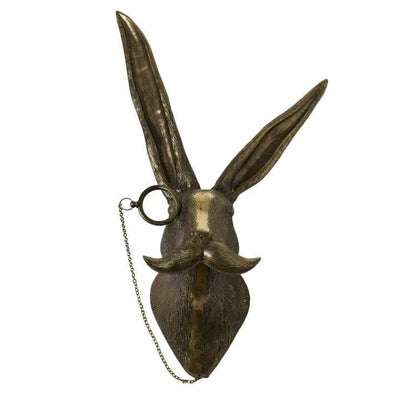 Animal Head Wall Decor Hand-Painted UV-Resistant Resin