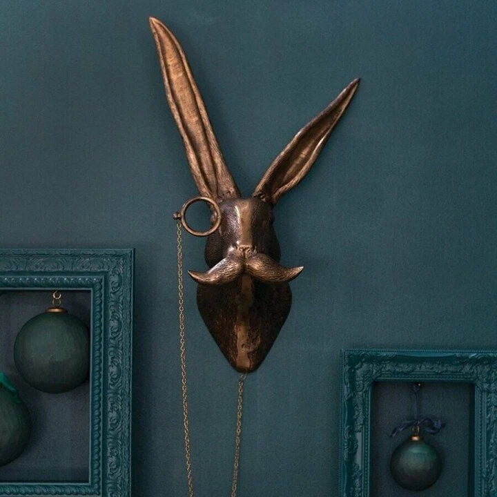 Animal Head Wall Decor Handcrafted Whimsical Easy Wall Mount