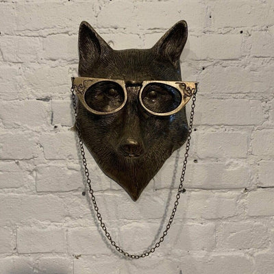 Animal Head Wall Decor Handcrafted Whimsical Easy Wall Mount