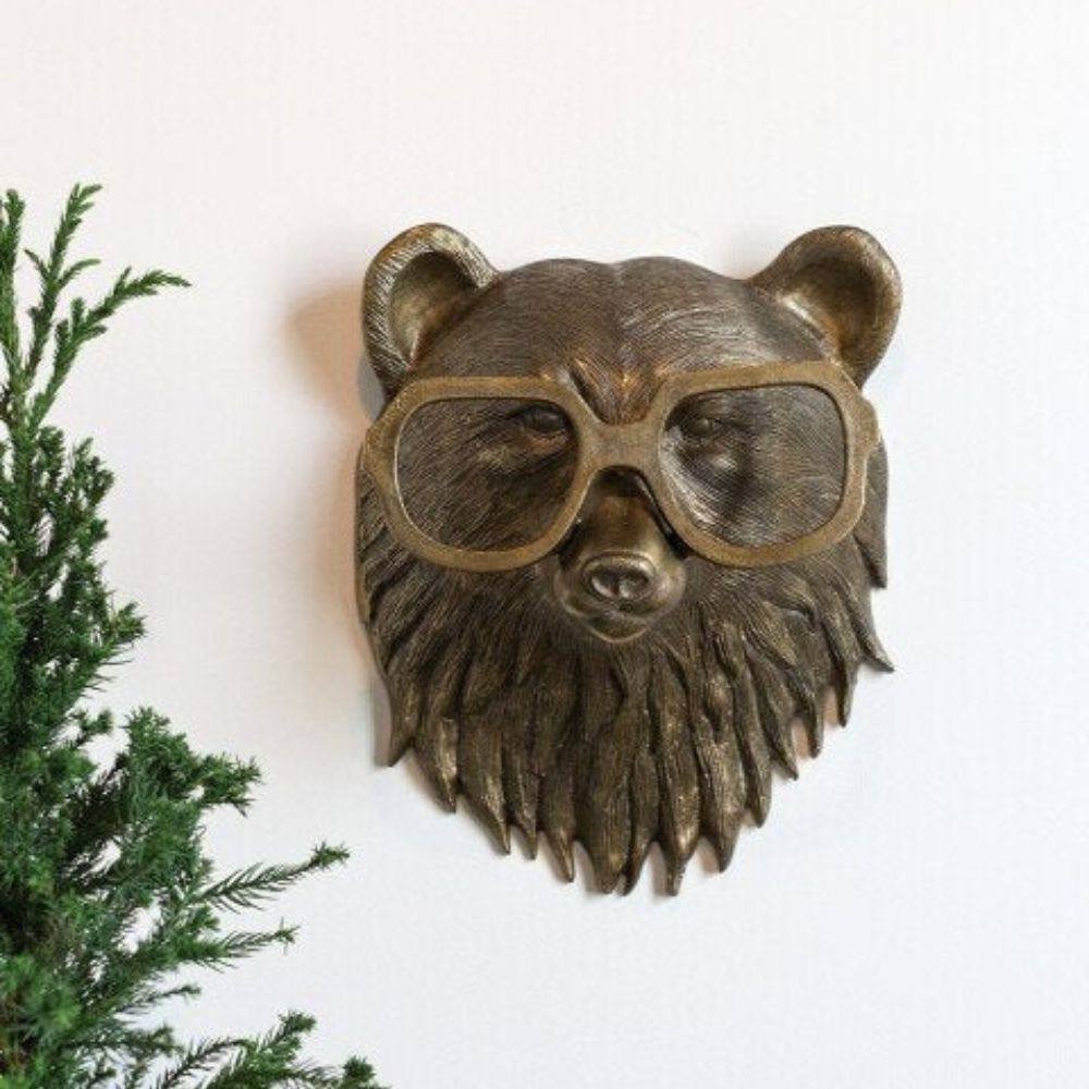 Animal Head Wall Decor Handcrafted Whimsical Easy Wall Mount