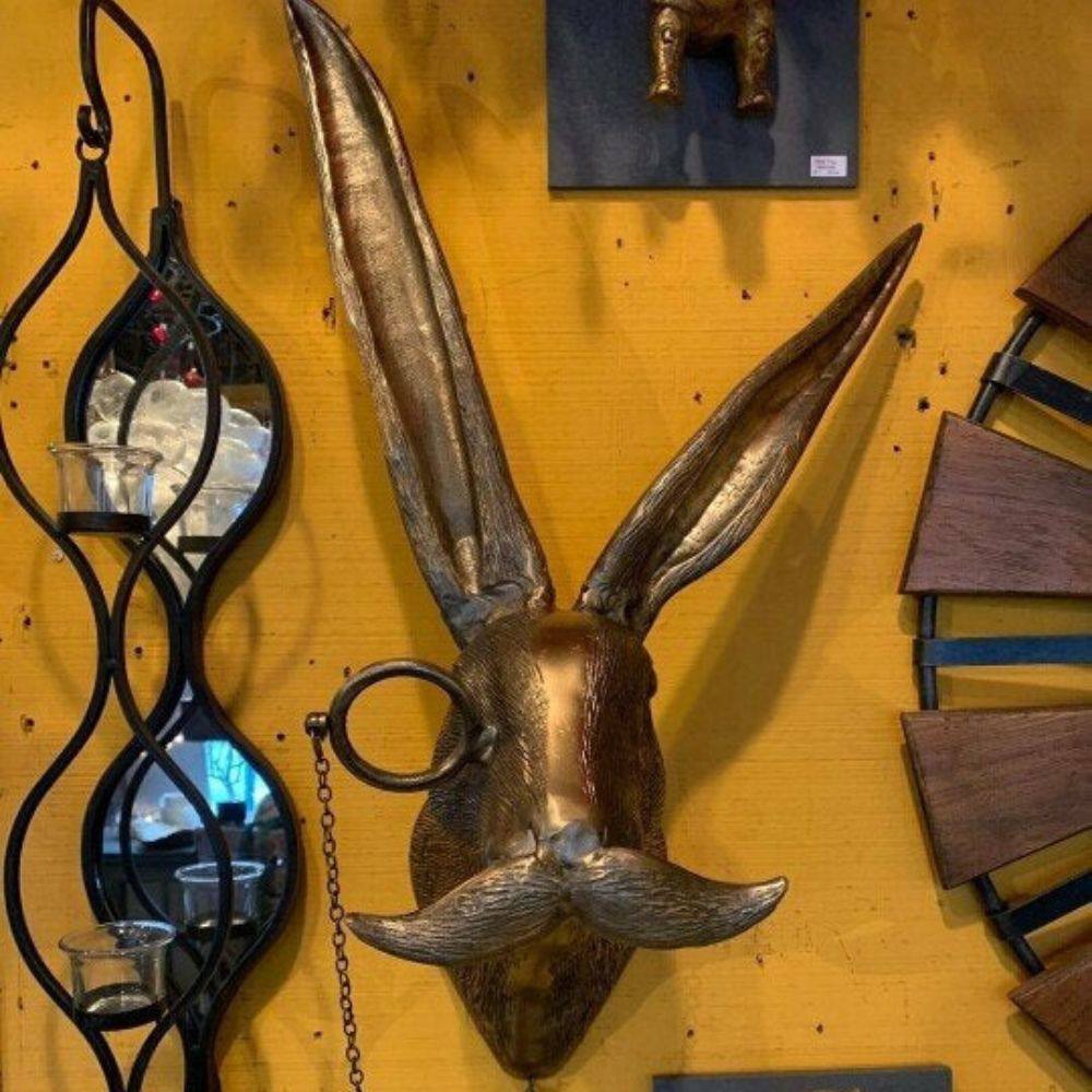 Animal Head Wall Decor Handcrafted Whimsical Easy Wall Mount