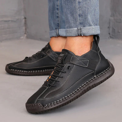 Ankle Boots Color-Block Design Cushioned Grippy Sole