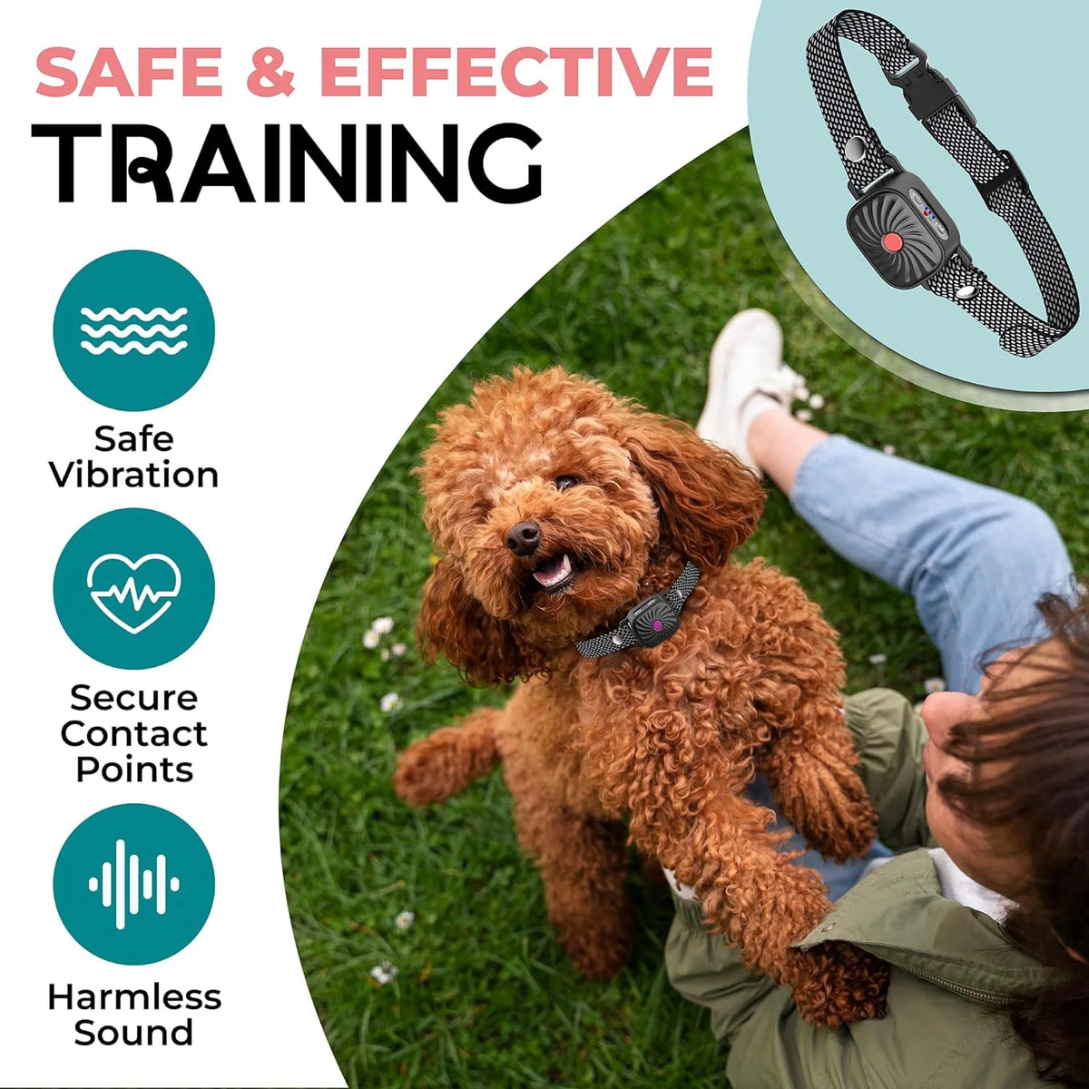 Anti-Bark Collar Small Dogs Sound & Vibration