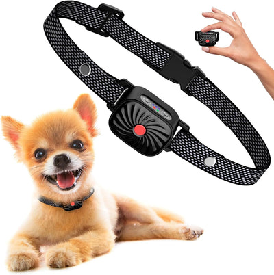 Anti-Bark Collar Sound & Vibration Intelligent Detection Weatherproof