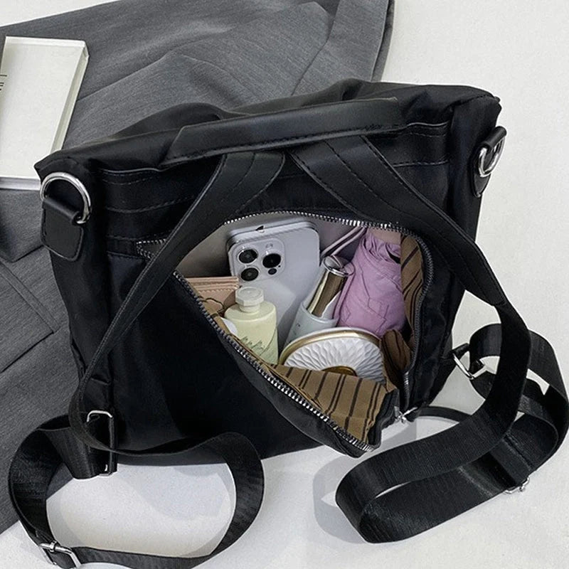 Anti-Theft Bag Water-Repellent Oxford RFID-Blocking & Tamper-Proof Zippers