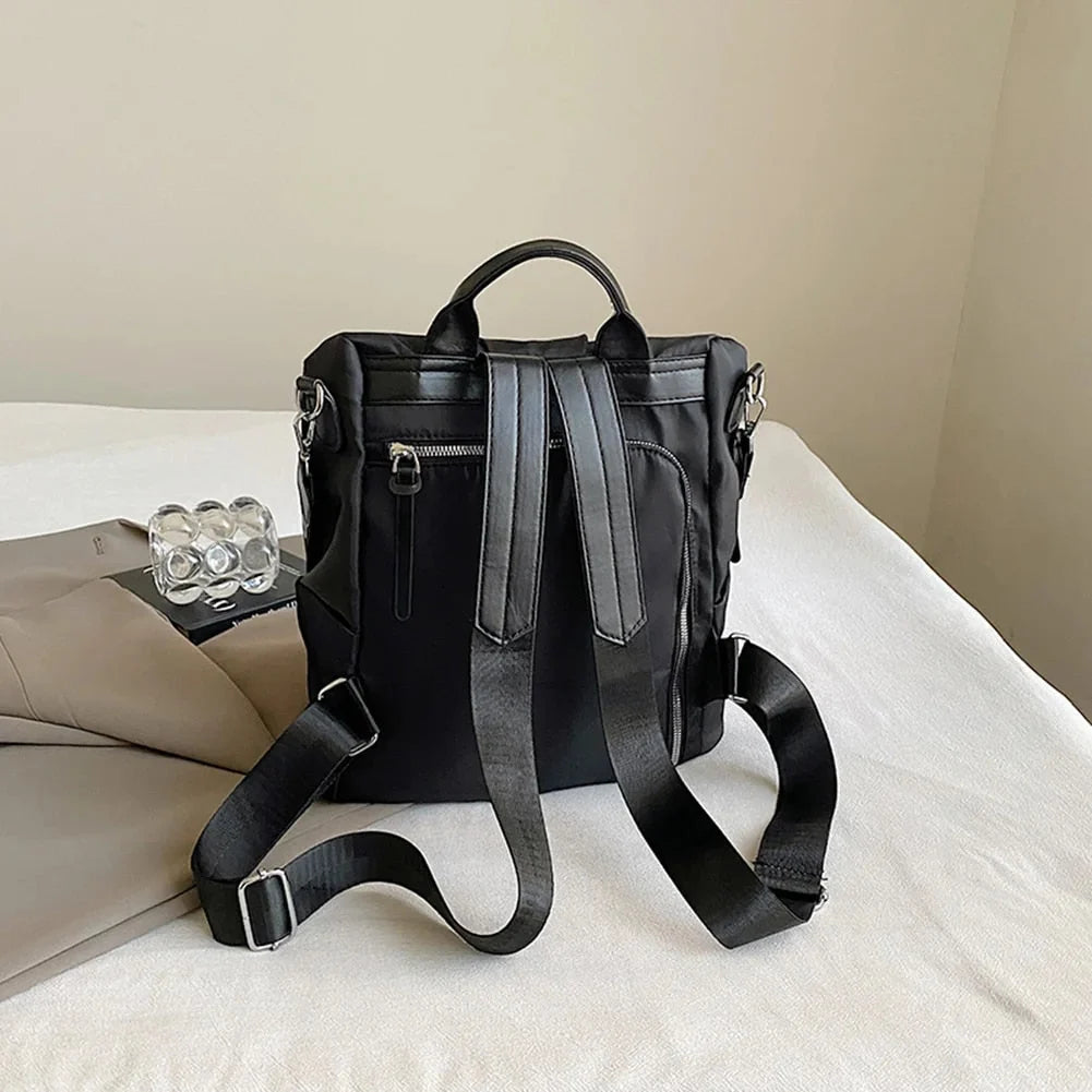 Anti-Theft Bag Water-Repellent Oxford RFID-Blocking & Tamper-Proof Zippers